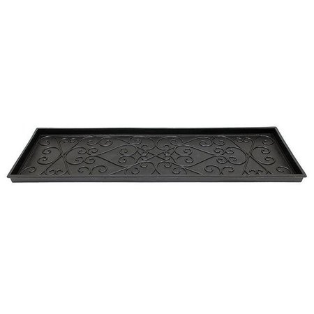 MINTUEMAN ACHLA Mintueman-Achla BT-01L Scrollwork Rubber Boot Tray; Large BT-01L